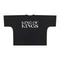 KING OF KINGS Oversized One-Piece Tee Black