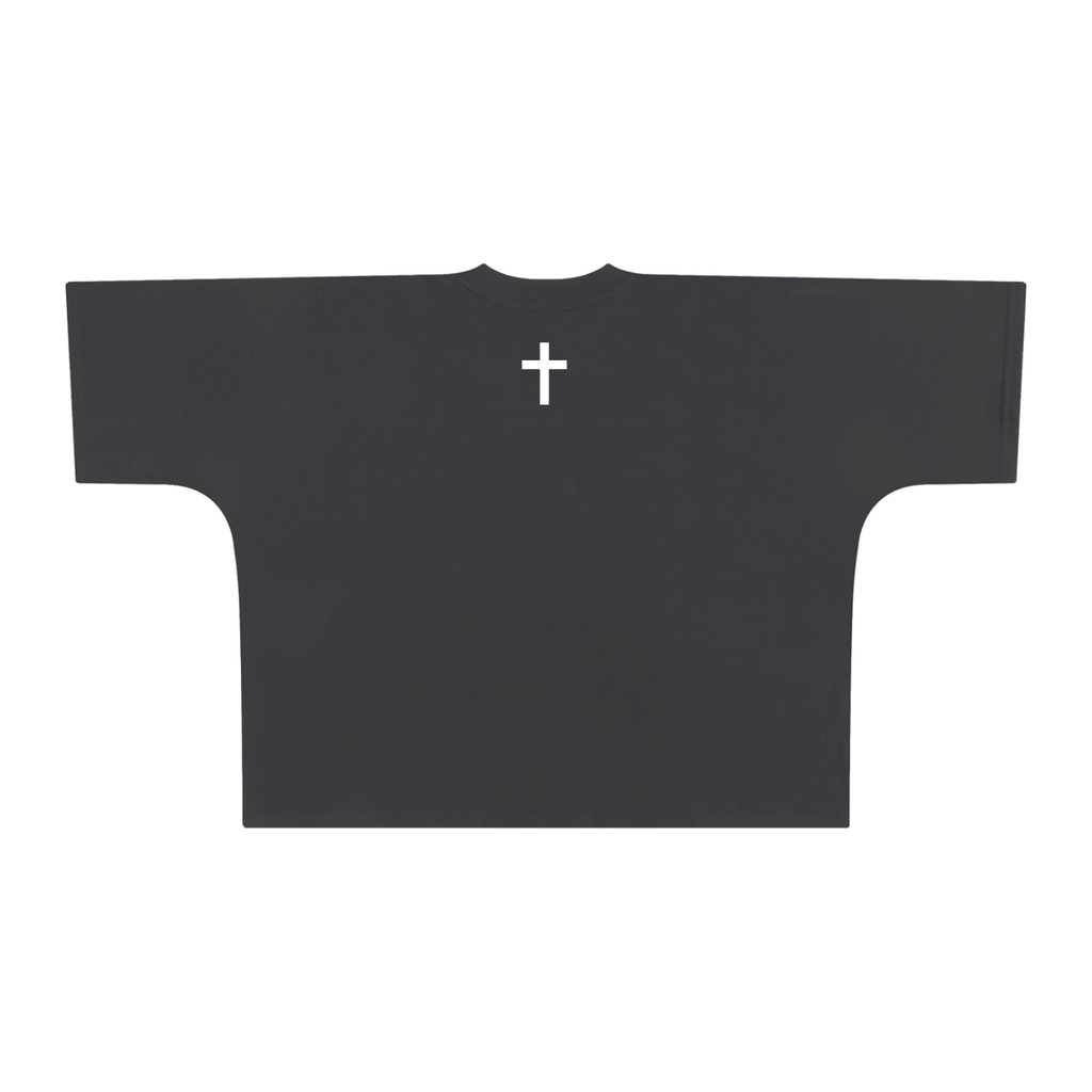 KING OF KINGS Oversized One-Piece Tee Dark Gray