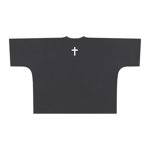 KING OF KINGS Oversized One-Piece Tee Dark Gray