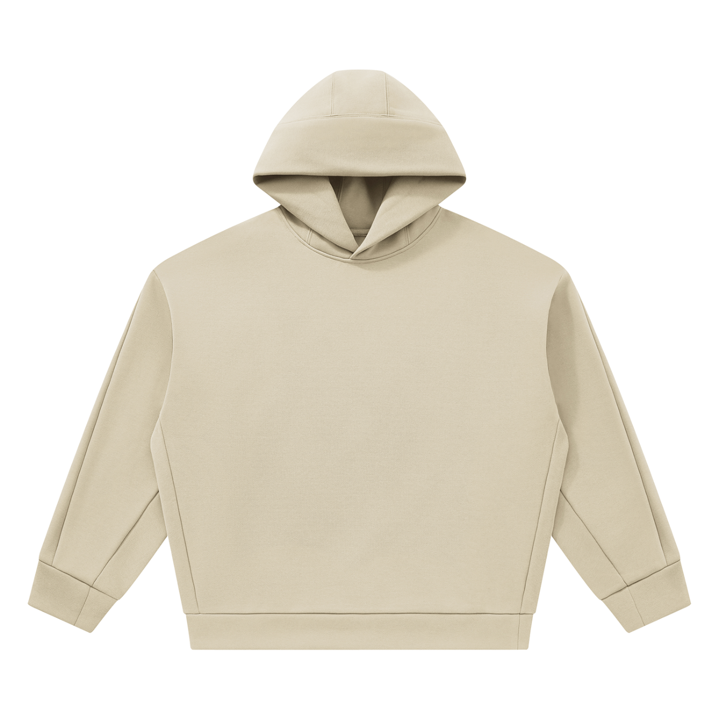Essential Heavyweight Box Hoodie Khaki