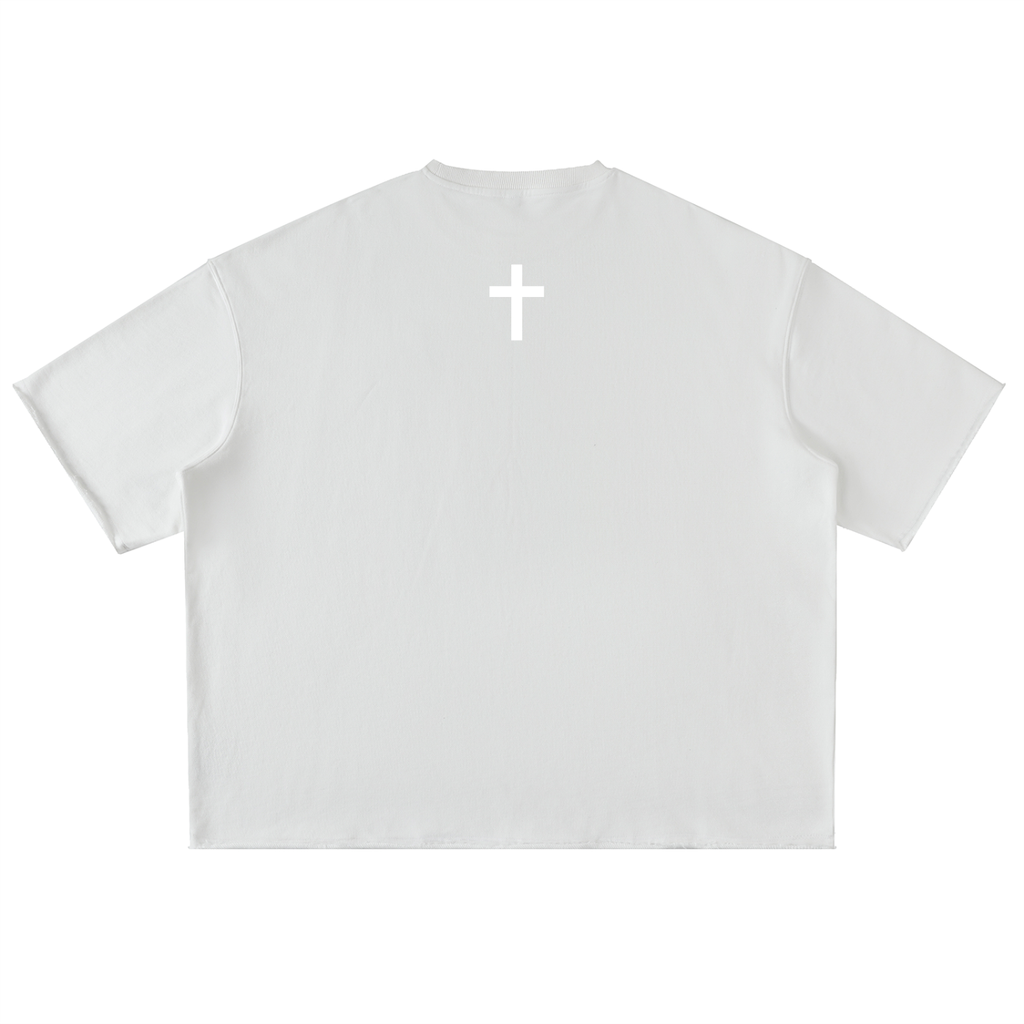 JESUS SAVES Essential Heavyweight Tee