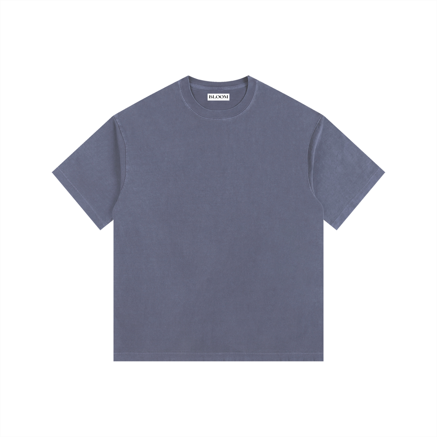 Essential Washed Oversized Tee Navy