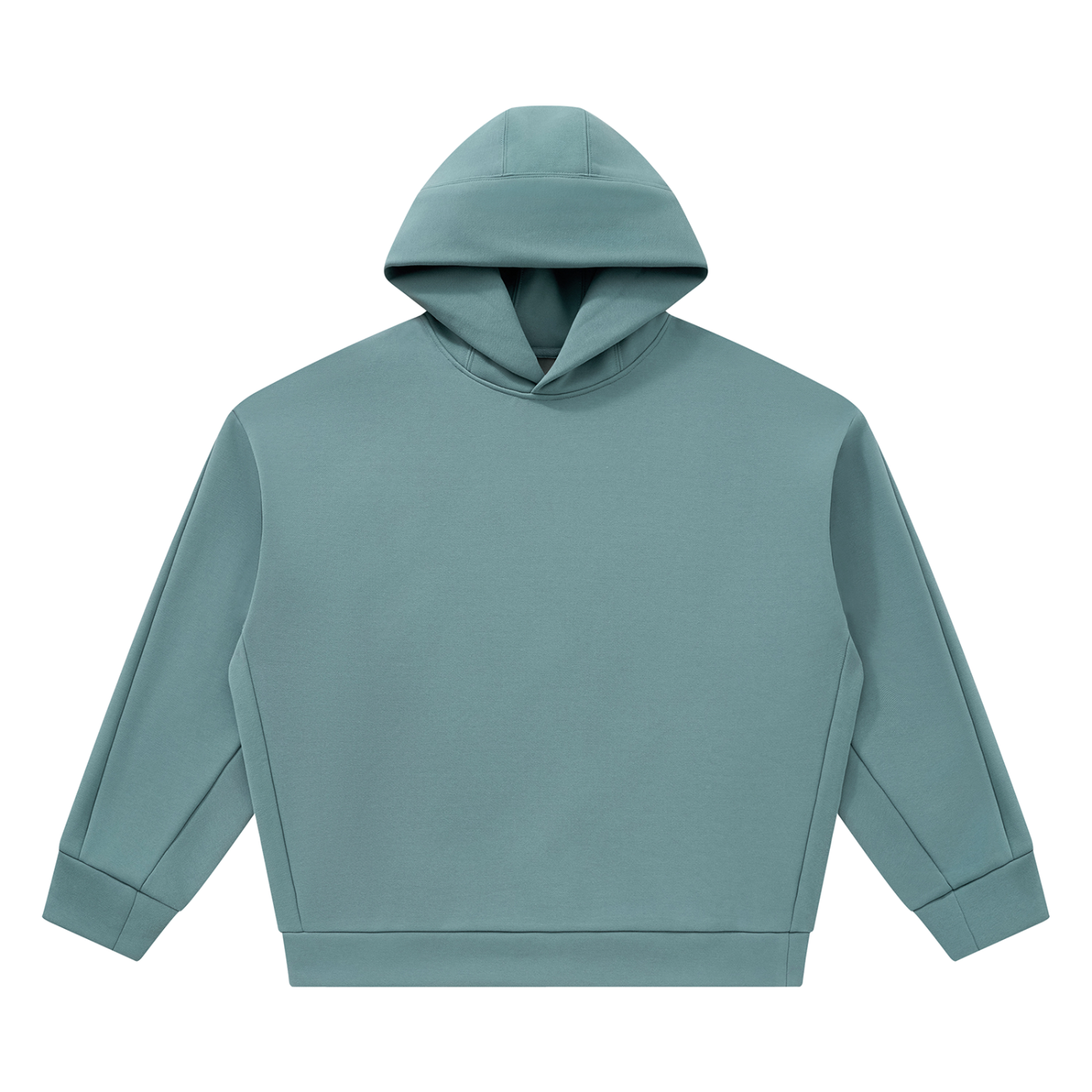 Essential Heavyweight Box Hoodie Teal