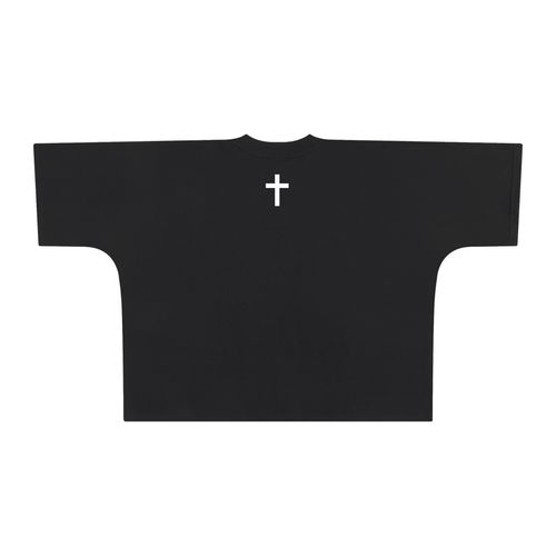 KING OF KINGS Oversized One-Piece Tee Black