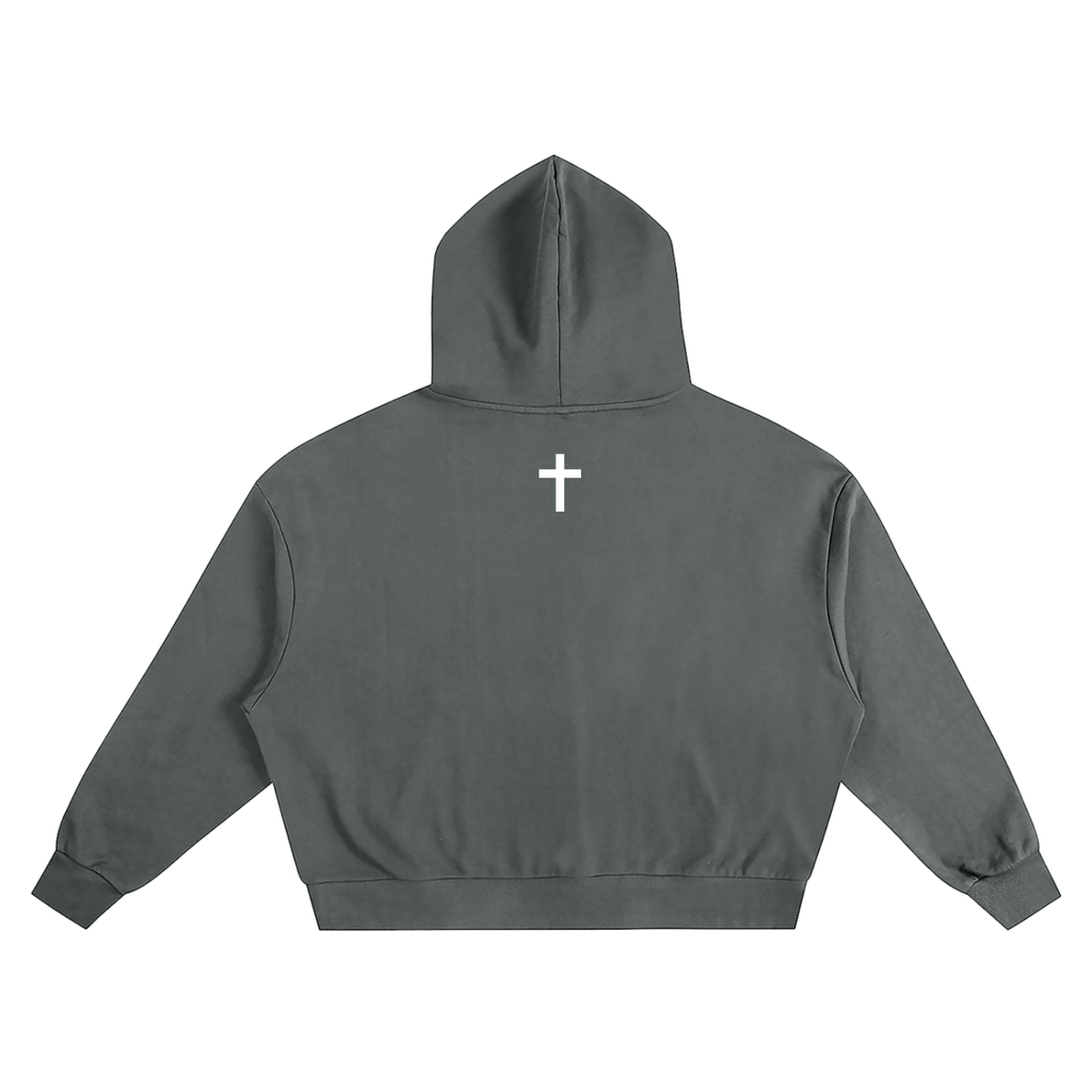 JESUS SAVES Essential Boxy Oversized Hoodie